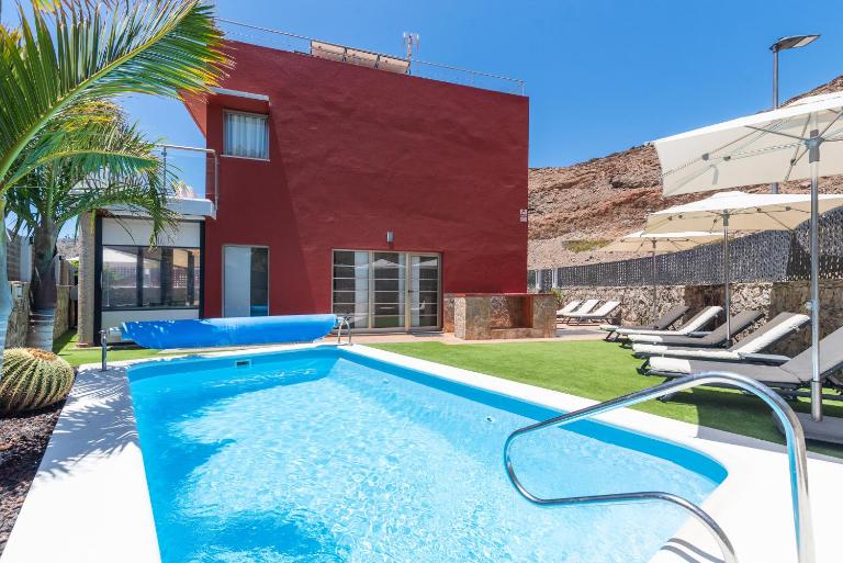 Villa del Sur - Luxury with heated pool and BBQ - B&B Mogán
