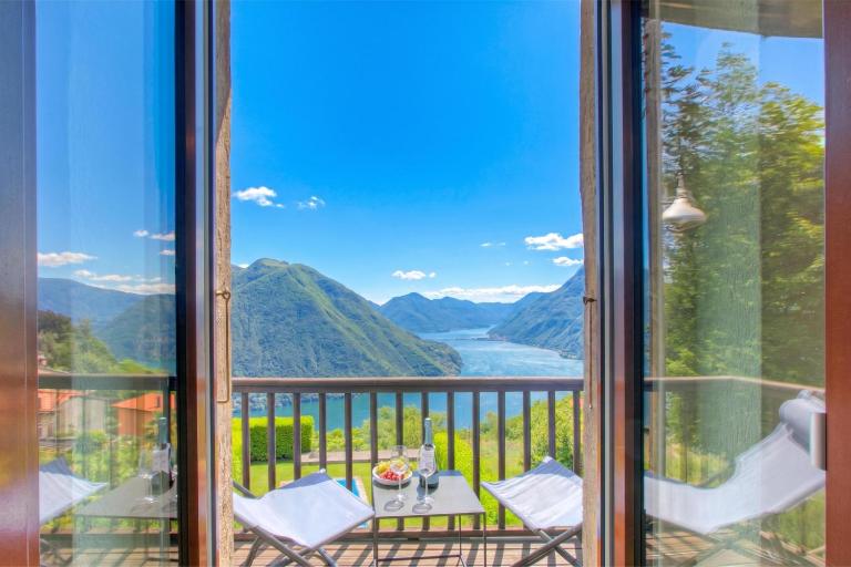 Casa Angelina Panoramica - Monte Brè - Happy Rentals - B&B Lugano