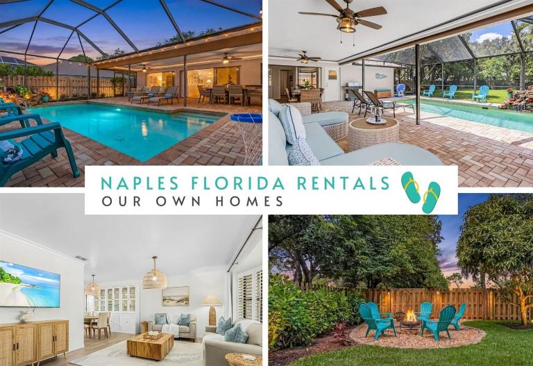 Naples 4BR Kayak Access, Heated Pool, BBQ, Lg Yard - B&B Naples