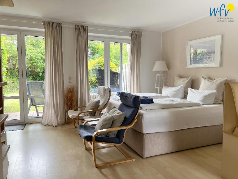 Ferienhäuser Jadehörn Ferienwohnung Sandfloh - B&B Nordseeheilbad Wangerooge