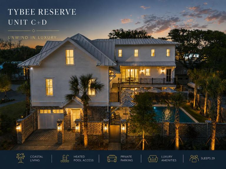 Tybee Reserve C + D - Ferienwohnung Tybee Island