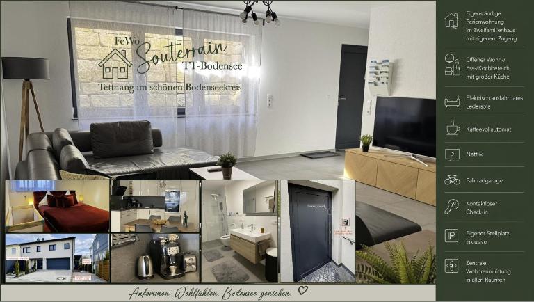 FeWo Souterrain TT-Bodensee - B&B Tettnang