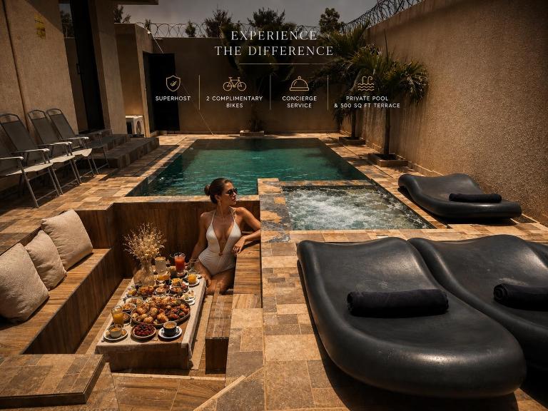 Villa Serenity Sénégal All Inclusive - Piscine et Cuisinier - B&B Wayambam