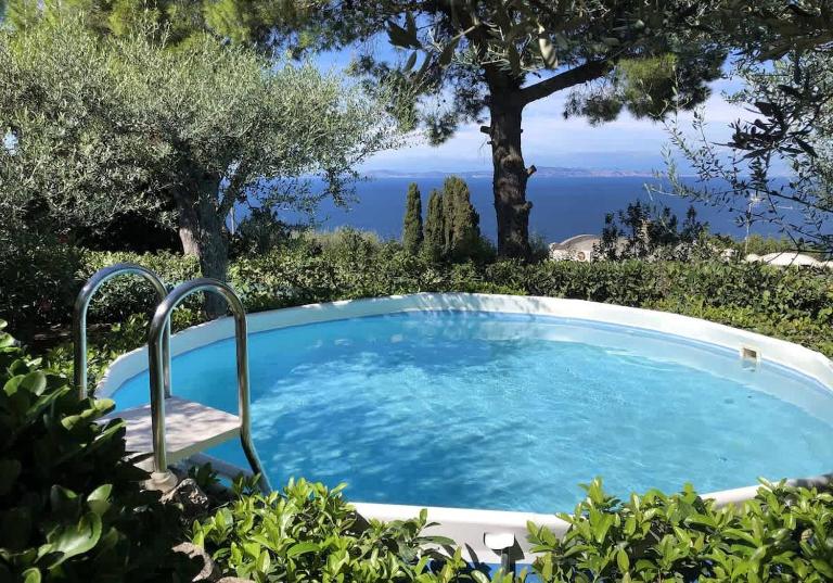 Luxury Villa Zaffiro - Pool, Garden and Sea View - Chambres d'hôtes Anacapri