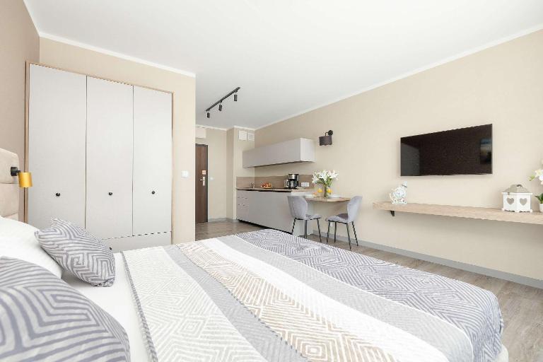 Modern Studio in Bel Mare Resort with Parking and Balcony by Noclegi Renters - B&B Międzyzdroje