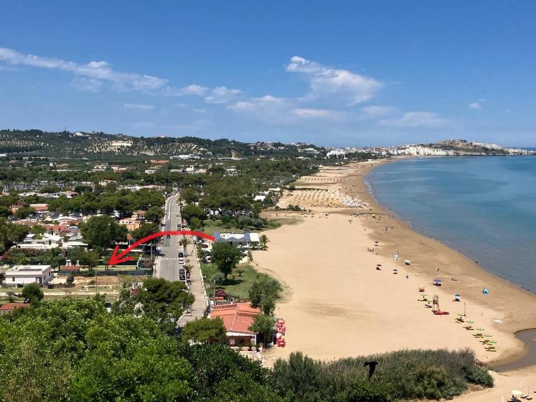 Villette fronte mare da Mimma sul lungomare di Vieste - Ferienwohnung Lupetto
