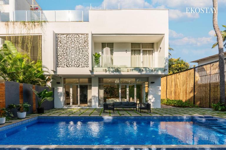EKOSTAY Luxe I Avante Villa - B&B Calangute