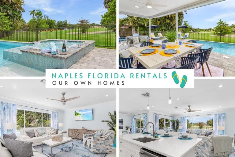 Luxury Golf-Front Retreat 3BR3BA HTD Pool, Jacuzzi, GOLF AVAILABLE - Bed and Breakfast Naples