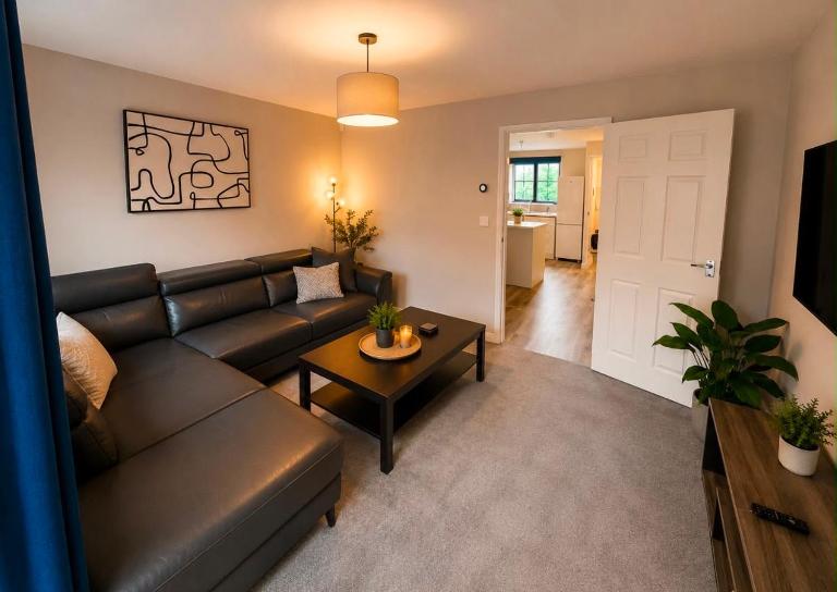 Cozy Morden Hilltop Guest house - Ferienwohnung Nottingham