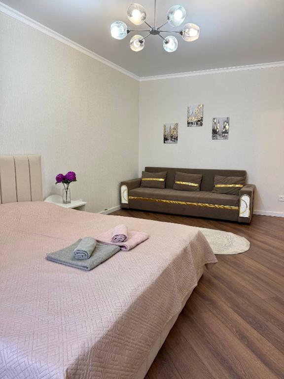 1-комн апартаменты Жк Life Park 45кв - B&B Astana