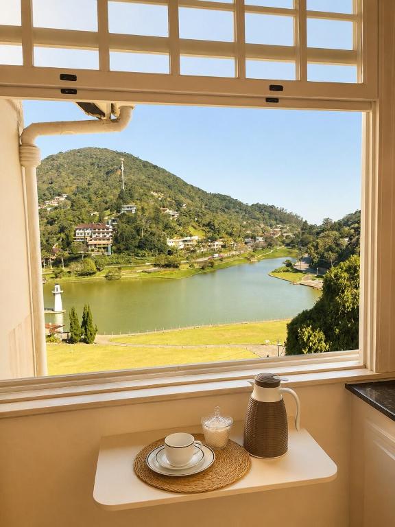 Loft Luxo Hotel Quitandinha Vista para o Lago - B&B Petrópolis