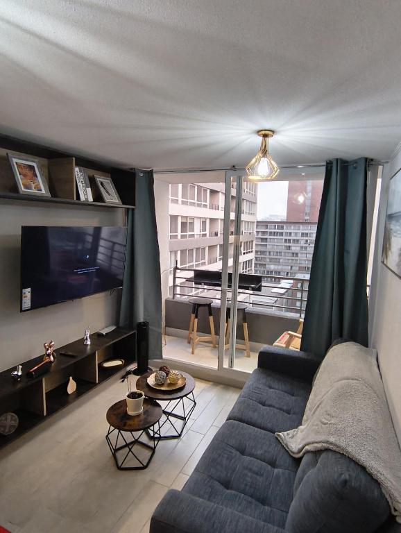 Modern and warm apartment Metro and Historic Center - B&B Santiago