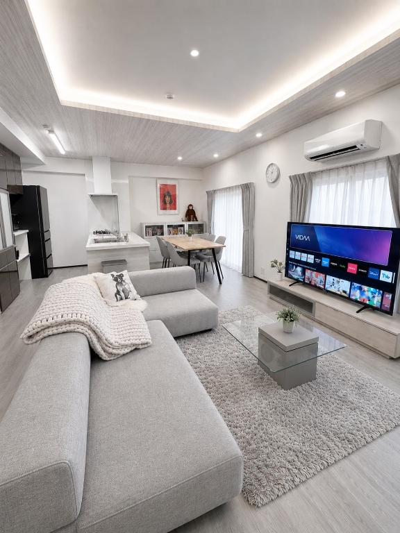 Room 701 Large 3LDK 98sqm Near Namba Big Balcony Ideal for Groups and Long Stay - Bed and Breakfast Osaka