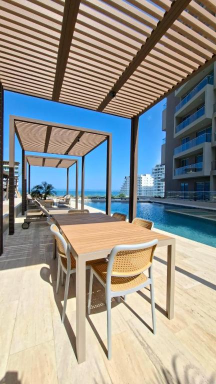Terraz Beach Studio - Playa Dormida - B&B Santa Marta