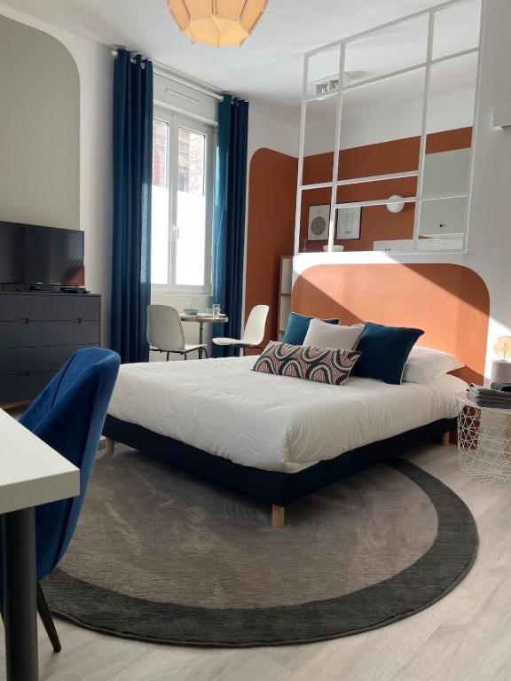Schelter 1 studio rénové proche gare - Chambres d'hôtes Rouen