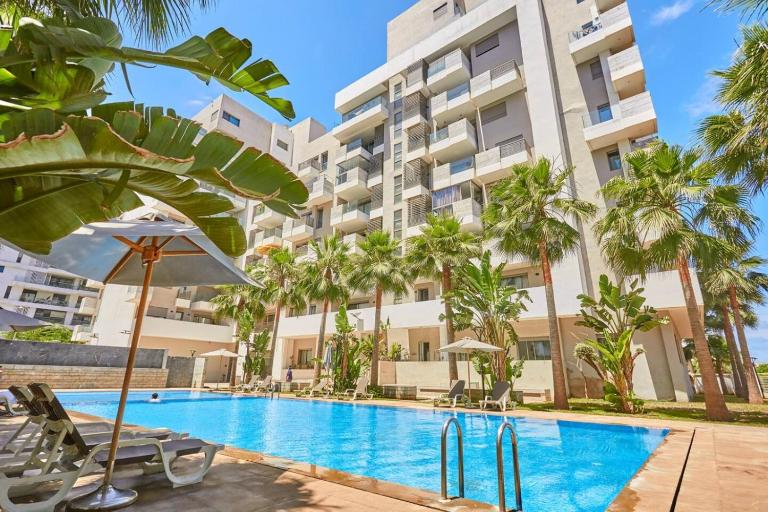 Stylish Studio Pool Access CFC Casablanca 4 - Ferienwohnung Casablanca