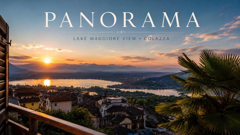Panorama - Lake Maggiore House - B&B Colazza