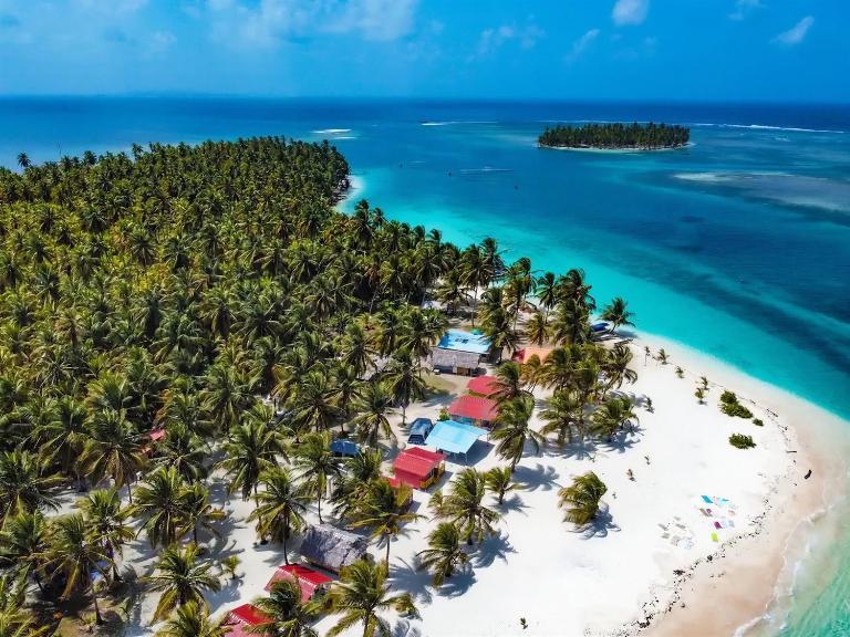 Cabaña Romantica frente al mar de isla Chichime Guna Yala - Ferienwohnung Wagsaila Tupu
