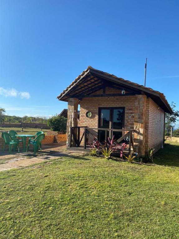 Chalé Aconchegante em Condomínio Privativo na Serra dos Matões - Ferienwohnung Pedro II