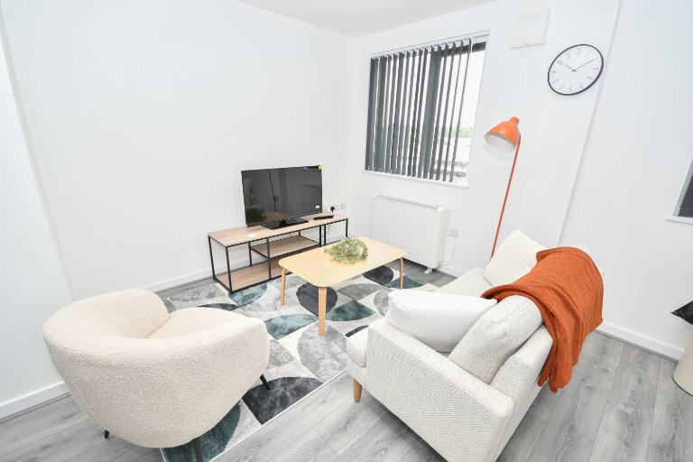 Modern & Stylish 1 Bed Apartment in Leeds - Chambres d'hôtes Leeds