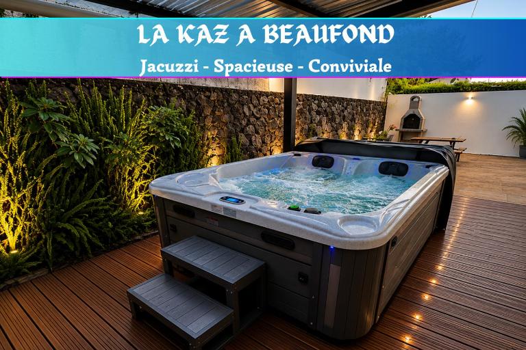 La Kaz Beaufond - Jacuzzi - T4 climatisée & familiale - B&B Saint-Benoît