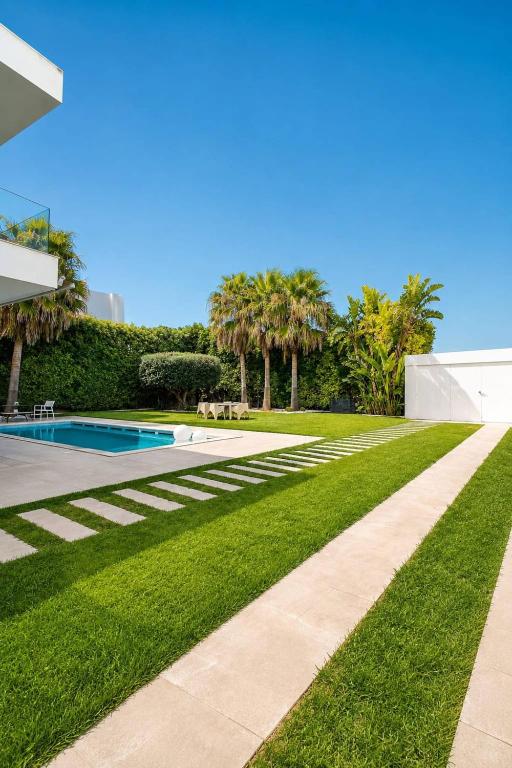 Luxurious Contemporary Villa with Private Pool in Tunis - B&B Túnez