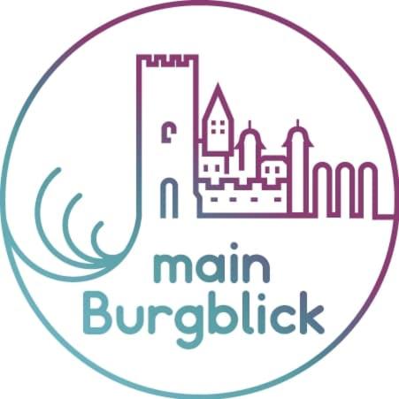 main Burgblick- malerische Lage am Wasser - B&B Kreuzwertheim