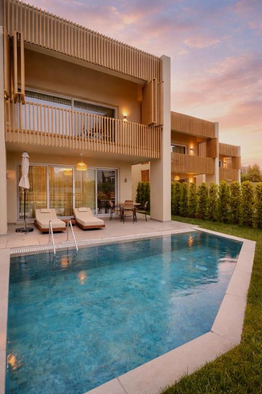 Imperium Luxe Villas 101-102 - Chambres d'hôtes Níkiti