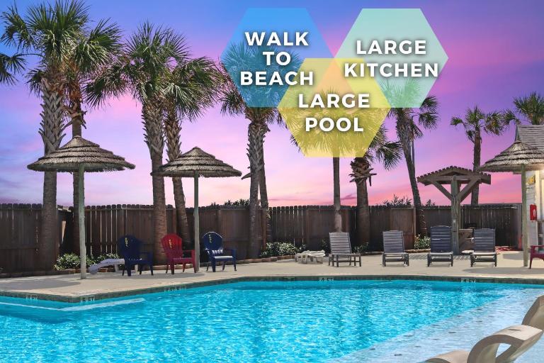 Large Pool • Beach Walkable • Beach Gear • Grill - B&B Corpus Christi