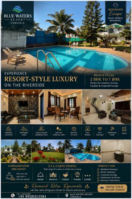 Blue Waters Resort Lonavala - B&B Lonavla