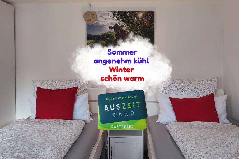 Ferienwohnung Trifts l Wallbox l Parkplatz l AusZeit Card - Bed and Breakfast Wangen