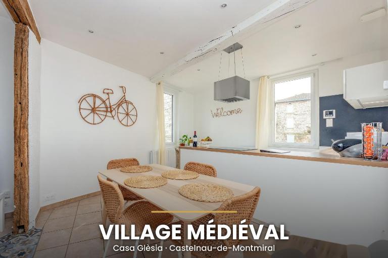 Casa Glèsia - Ferienwohnung Castelnau-de-Montmiral