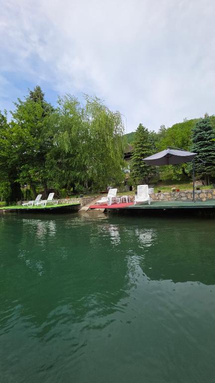Lakeside cottage with private beach & boat rental - Ferienwohnung Mali Zvornik