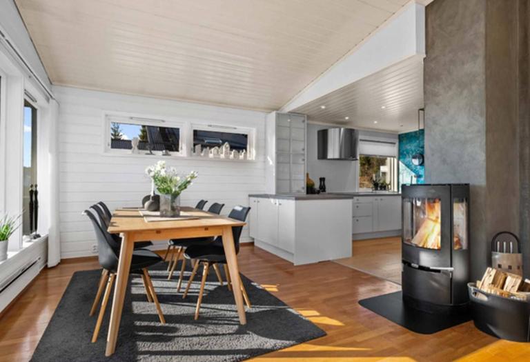 Detached house by bike trails and bathing water - Ferienwohnung Trondheim
