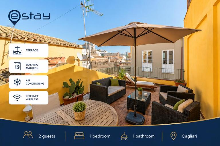 Estay - Terrazza Restituta - B&B Cagliari