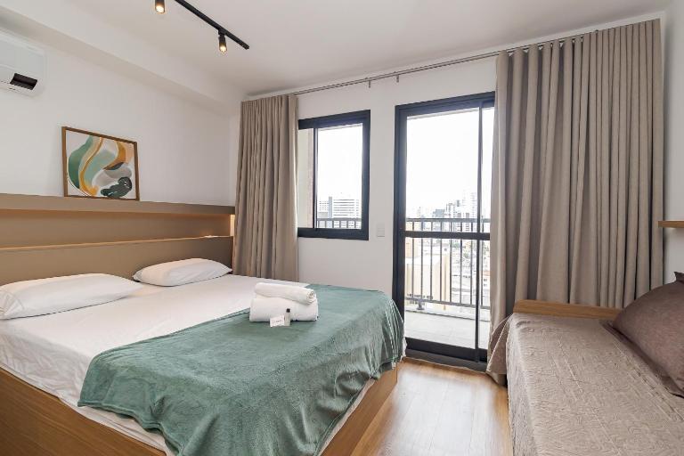 Apartamento 1608 - Ibiza · Wi-Fi rápido c/ piscina e academia | Central - Ferienwohnung Curitiba