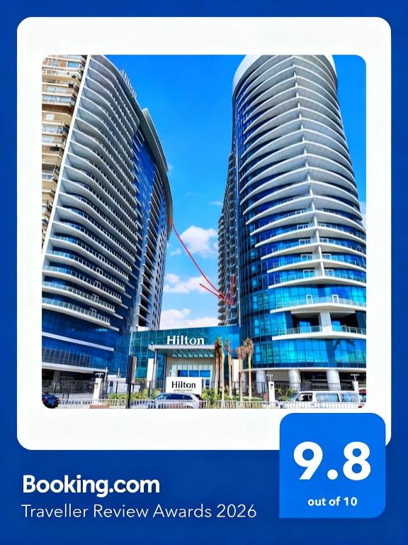 شقة فندقية كبيرة Apartment in the residential tower Hilton maady 5 - Ferienwohnung Kairo