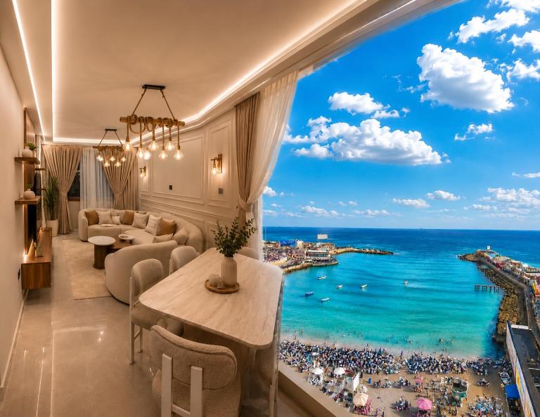 Seaview Condo in Gleem - Ferienwohnung Alexandria