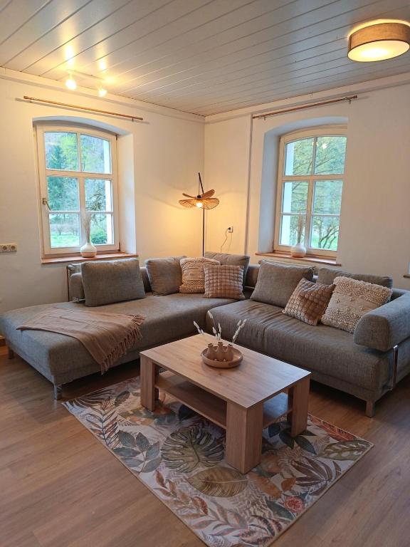 Zeitinsel Doos Ferienwohnung Morgenlicht - B&B Waischenfeld
