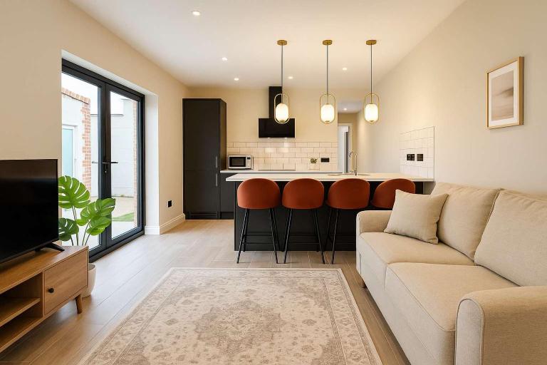 4 Bedroom Central Apartment - Free Parking - Chambres d'hôtes Cardiff