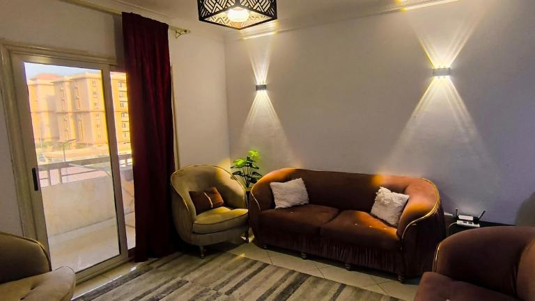 Secure and Chic Apt 15 min to Airport and New Cairo - B&B Cairo