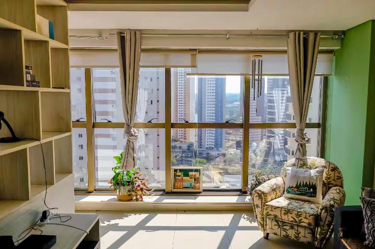 FLAT com piscina, vista para o Aquário e Feng Shui - B&B Campo Grande