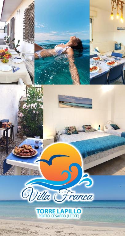 Villa Franca Torre Lapillo - Ferienwohnung Torre Lapillo