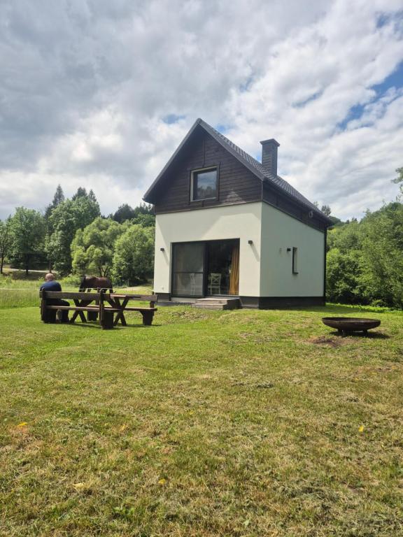 Domek Ranczo Podkówka "przed" Bieszczady - B&B Lipa