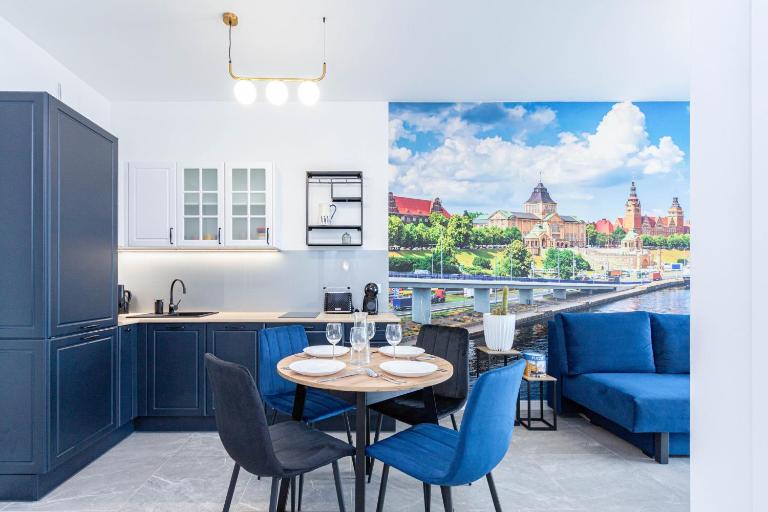 Apartly - Bulvar z widokiem na Odrę# Balkon - B&B Szczecin