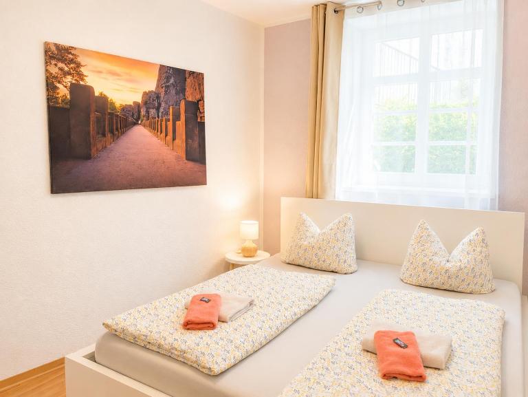 Urlaubsmagie - Ferienwohnung Hirschkäfer - Gemeinschaftsgarten, Sauna und saisonaler Pool - B&B Sebnitz