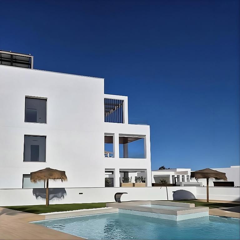 LA Vista Fenomenal - Penthouse 50m van La Serena Golf - B&B Los Alcázares