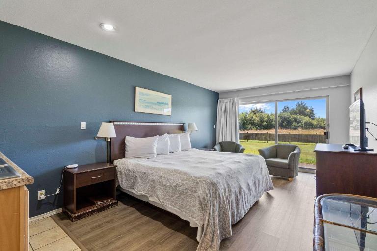 King Bed Pet-Friendly Studio with Pool and Hot tub - B&B Ocean Shores
