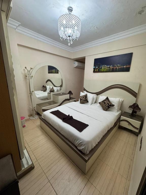 Sea view in gleem luxury apartments - Saba Basha - alexandria - Bed and Breakfast Alexandrië