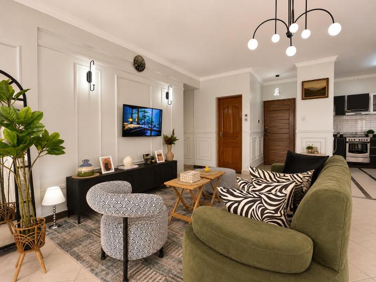 The Ruby Residence-2 Bedroom along Mombasa rd,10 Min from JKIA Airport Next to a Mall, opp Eka Hotel - B&B Nairobi